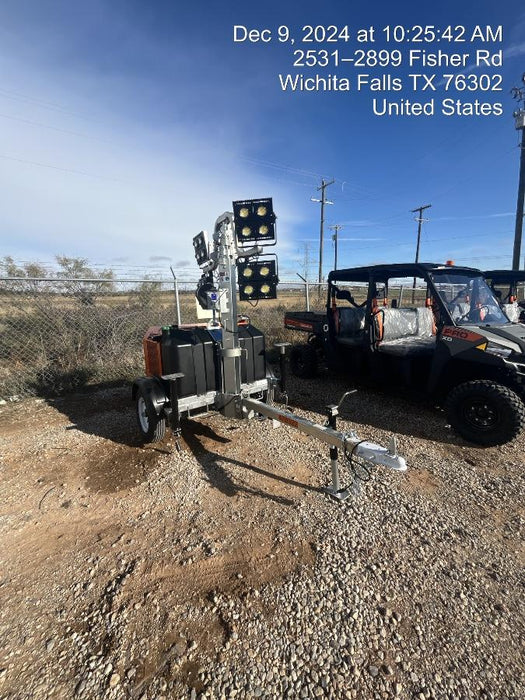 2024 Wanco WLTT-4MM4K Diesel, Deep Sea Controller, Shore Power Plug, Auto Start, (4) 350W LED Floodlights, 4kW Generator, 60 Gal Fuel Tank, 2" Ball, T3