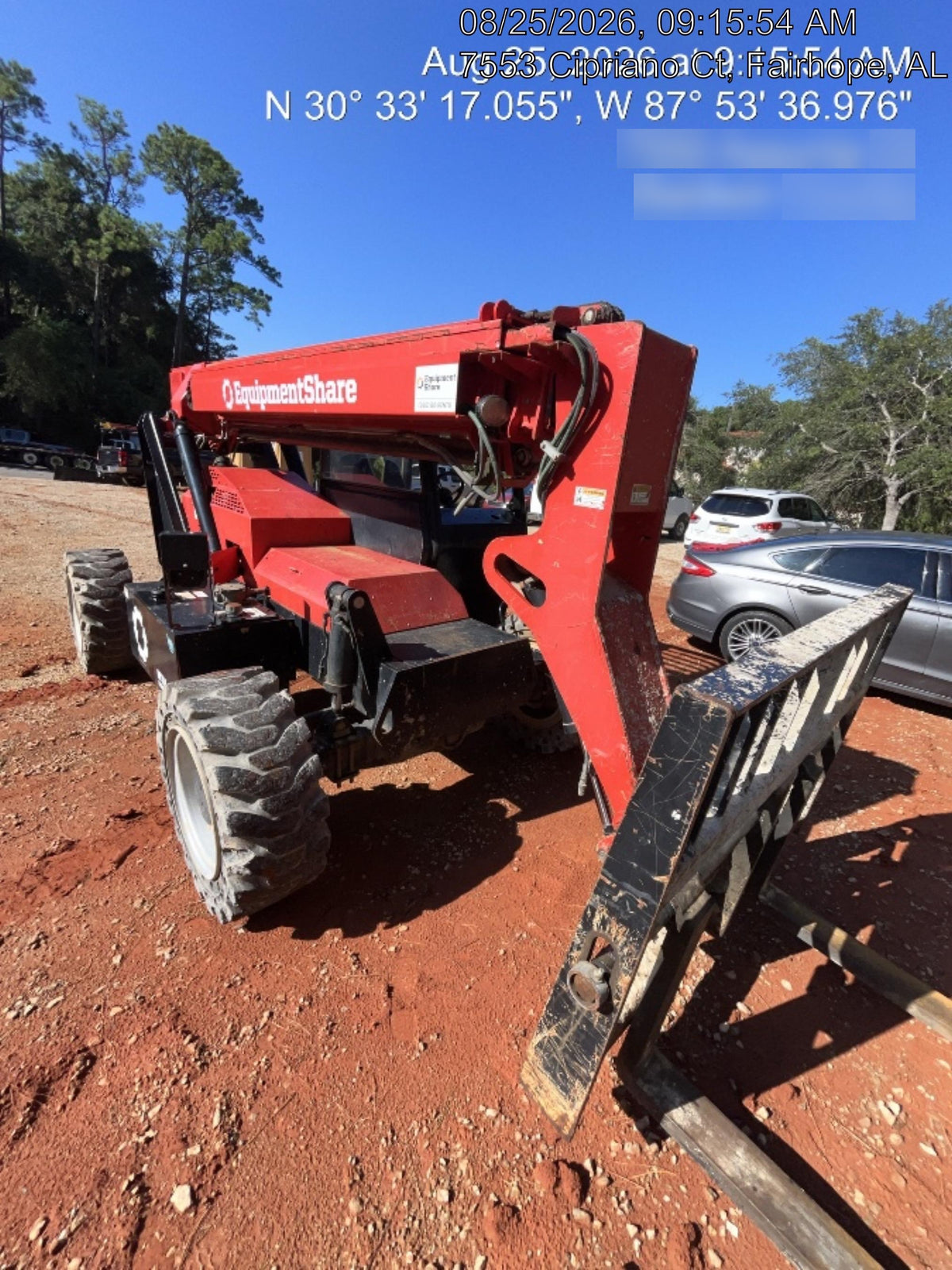 2019 Manitou MTA6034 Manitou MTA6034 Canopy, LED Work Lights, Solid Tires, Beacon, Auxiliary Hydraulics w/48" Carriage and 48" Forks