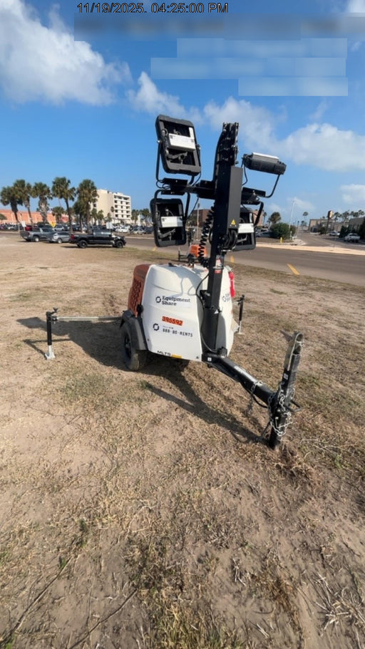 2024 Generac MLT2 Diesel, Flex Switch 120V Input, Powerzone Controller, 
(4) 320W LED Lights, 4kW Generator, 39.9 Gal Fuel Tank, 2" Ball, T3