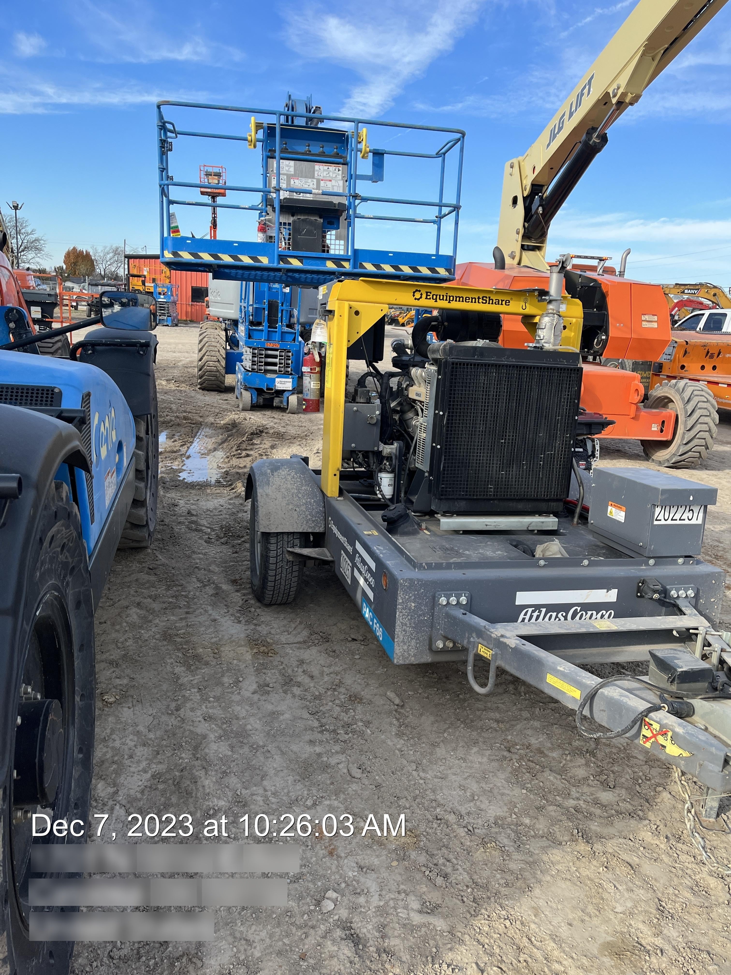 2022 ATLAS COPCO PAC F66 KD
