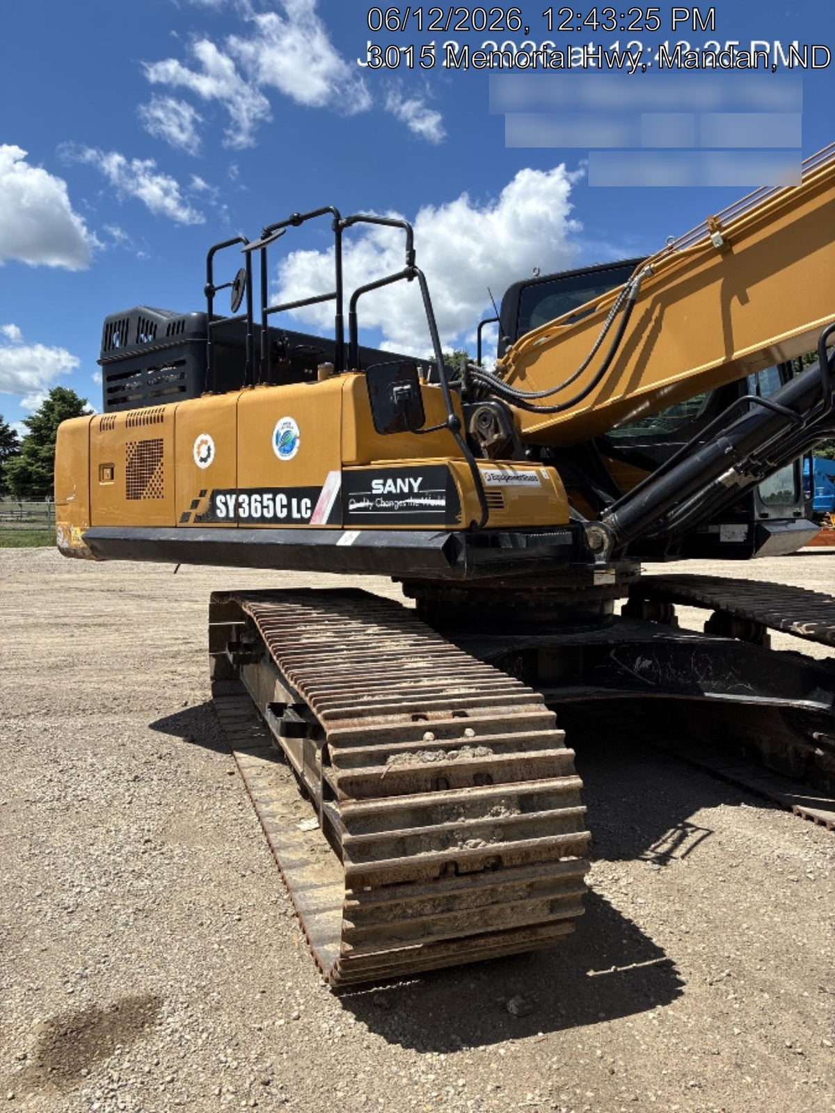 2019 SANY SY365C LC