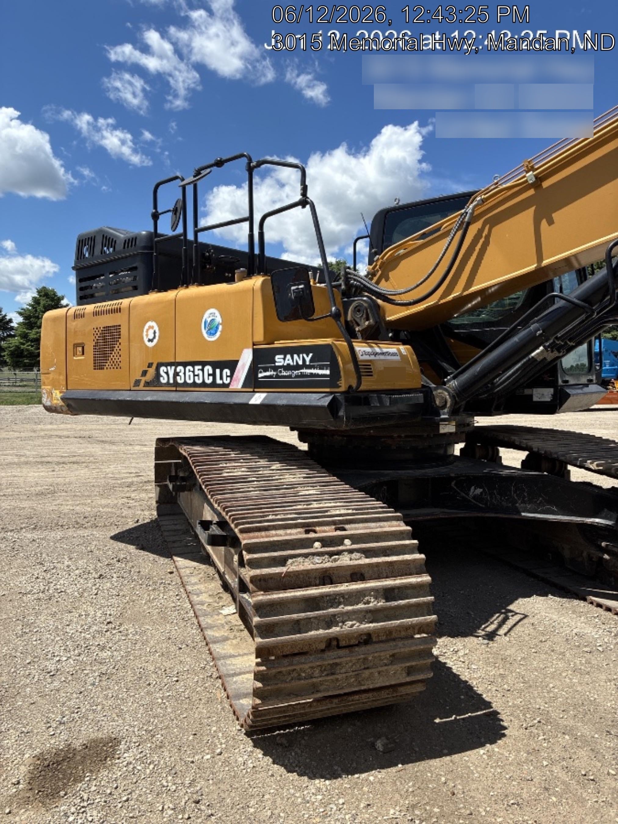 2019 SANY SY365C LC