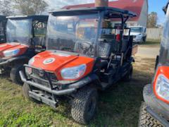 2021 Kubota RTV-X1140W-H Plastic Canopy, Windshield Acrylic Clear, LED Strobe Light, Wire Harness Kit, Back up Alarm