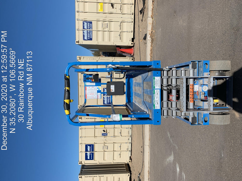 2020 Genie GS-1930 Fixed rails with chain entry gate - Pre A92.20