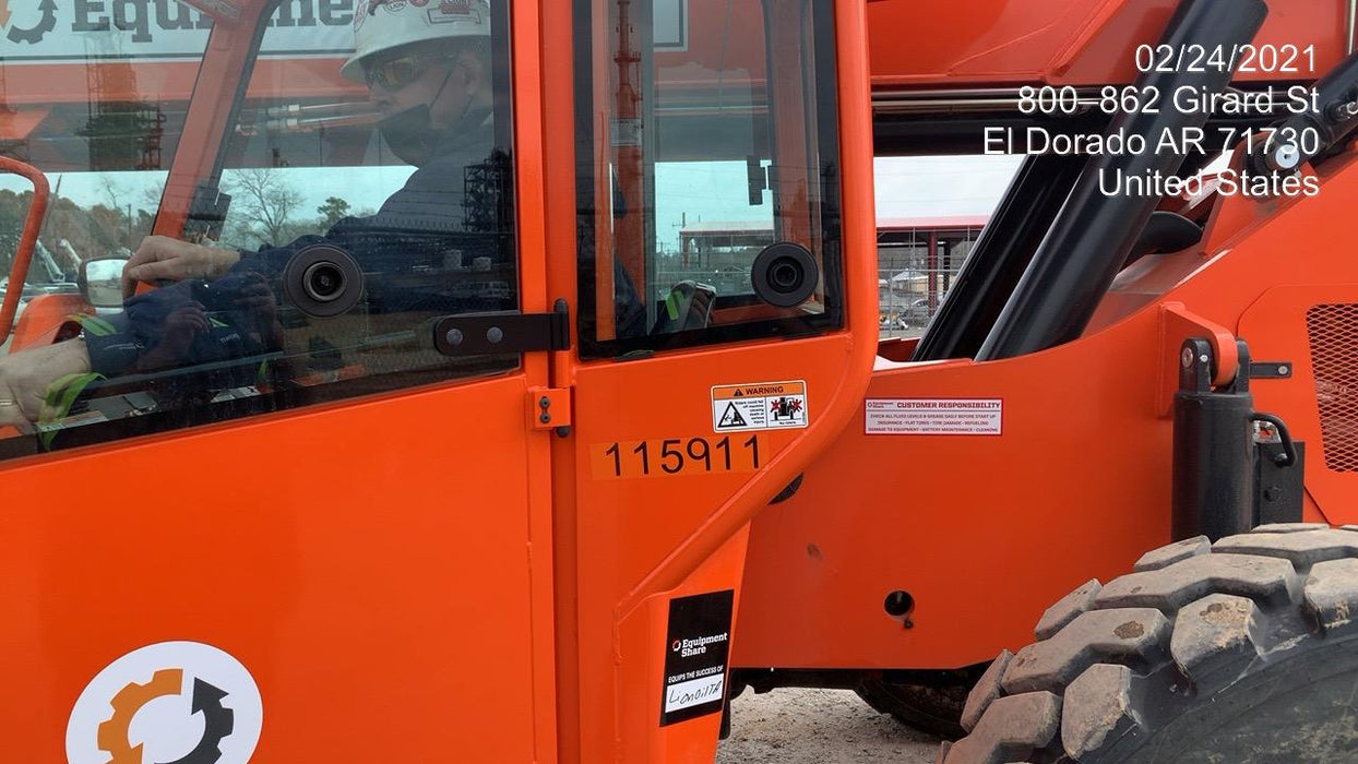 2020 Skytrak 10054 74 Hp, Cab/Heat/Air, FF Tires, Work Lights, Beacon, Aux Hydraulics, Back up Alarm, Lifting Eye, ES Decals