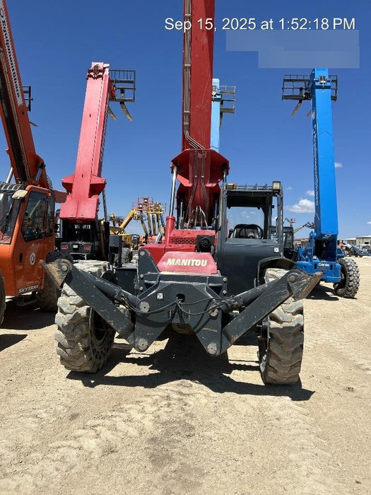 2019 Manitou MTA10055 MTA10055 - 120 HP T4, Canopy, Worklights/Strobe, Beacon, 66" Carriage, 60" Forks, Solid Tires, Lift Hook, Aux Hydraulics