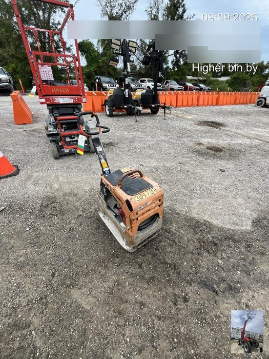 2023 Multiquip MVH158 Honda GX200, 17" Plate, Gas