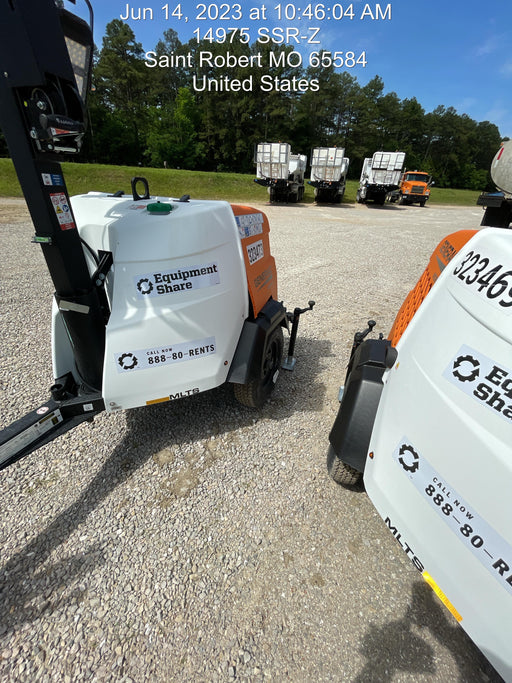 2023 Generac MLT2 Diesel, Flex Switch 120V Input, Powerzone Controller, (4) 320W LED Lights, 4kW Generator, 39.9 Gal Fuel Tank, 2" Ball, T3