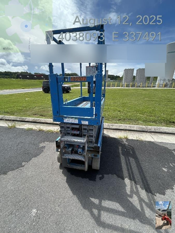 2020 Genie GS-1930 Solid Non Marking Tires, Beacon, Folding rails with half height swing gate