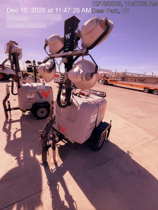 2019 Wacker Neuson LTV6L-MH Wacker Neuson LTV6L Mobile Light Tower w/Fuel Level Sensor Installed