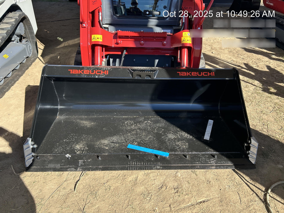 2025 TAKEUCHI 76" Smooth Bucket - Takeuchi