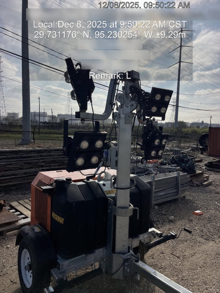 2024 Wanco WLTT-4MM4K Diesel, Deep Sea Controller, Shore Power Plug, Auto Start, (4) 350W LED Floodlights, 4kW Generator, 60 Gal Fuel Tank, 2" Ball, T3