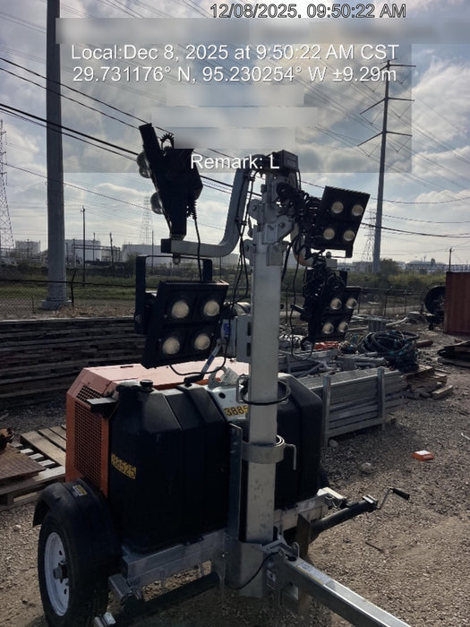 2024 Wanco WLTT-4MM4K Diesel, Deep Sea Controller, Shore Power Plug, Auto Start, (4) 350W LED Floodlights, 4kW Generator, 60 Gal Fuel Tank, 2" Ball, T3