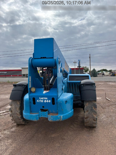 2018 Genie GTH-844 Genie GTH-844 w/ROPS, Work Lights, Solid Tires, RH Cab Mesh, Beacon, 60" Carriage and Forks