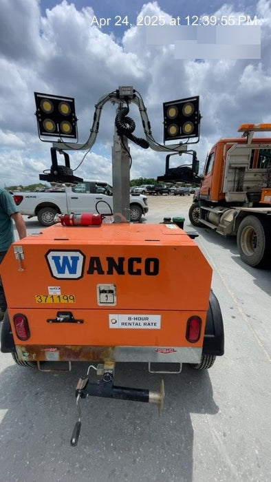 2023 Wanco WLTT-4MM4K Diesel, Deep Sea Controller, Shore Power Plug, Auto Start, (4) 350W LED Floodlights, 4kW Generator, 60 Gal Fuel Tank, 2" Ball, T3