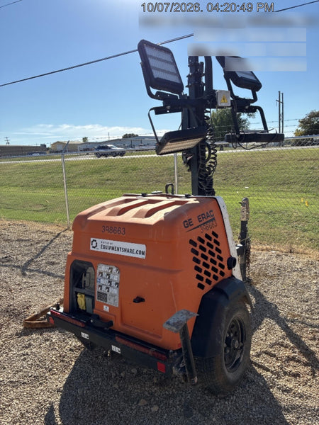 2024 Generac MLT2 Diesel, Flex Switch 120V Input, Powerzone Controller, 
(4) 320W LED Lights, 4kW Generator, 39.9 Gal Fuel Tank, 2" Ball, T3