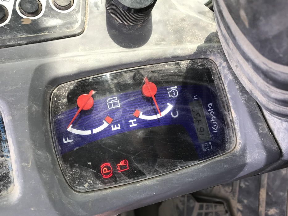 2019 Kubota SVL95-2SC Cab/Heat/Air, Standard Tracks, Standard Flow, Hydraulic QC 80" HD w/ Smooth Cutting Edge