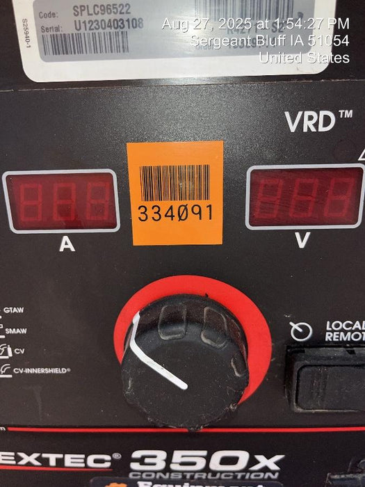 2023 LINCOLN ELECTRIC FLEXTEC 350X