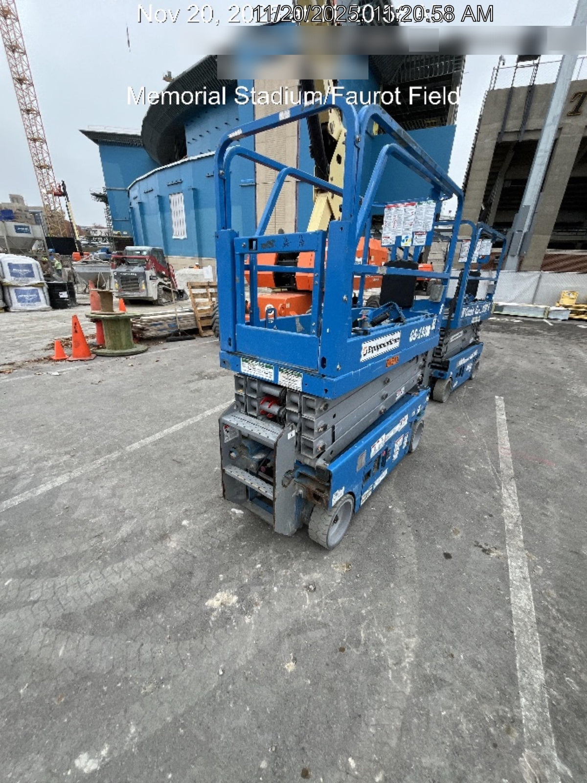2018 Genie GS-1930 Genie GS-1930 w/Fixed Rail, Chain Entry