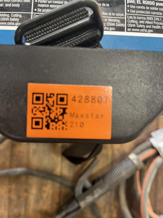 2024 MILLER ELECTRIC Maxstar 210 DX