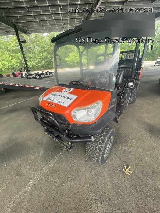Kubota RTV-X1140W-H Plastic Canopy, Windshield Acrylic Clear, LED Strobe Light, Wire Harness Kit, Back up Alarm