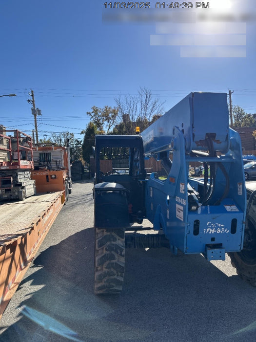 2018 Genie GTH-636 Genie GTH-636 w/Open ROPS, Work Lights, Solid Tires, RH Cab Mesh, Beacon, 48" Carriage and Forks