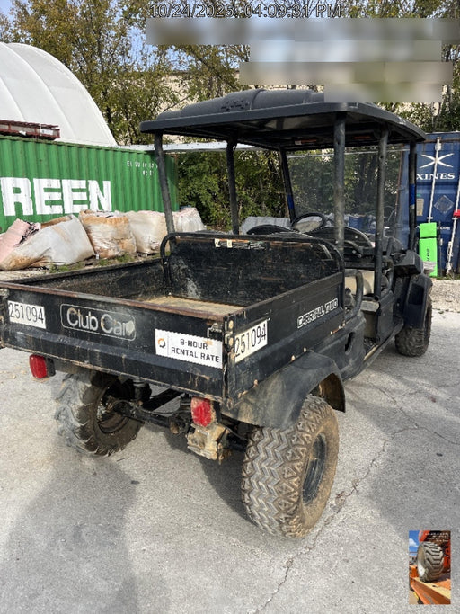 2023 Club Car CA1700D Canopy, Diesel, 4 Passenger