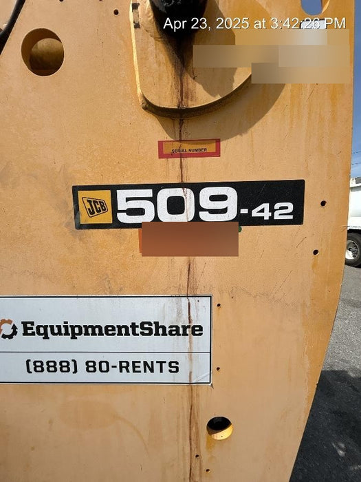 2019 JCB 509-42