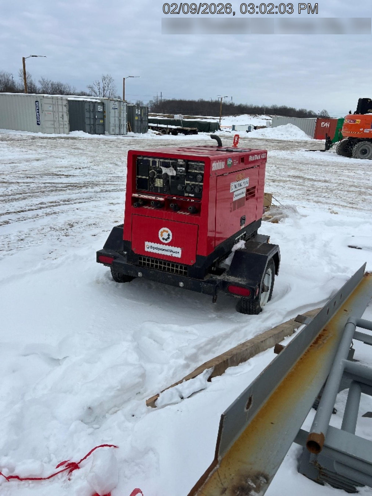 2022 Shindaiwa DGW400MDL Kubota D902 Engine, 23 HP, Dual Op Welder, Wire, Arc, Droop Stick, Tig, and CC Stick Functionality, Simulphase, 3 Phase and 1 Phase Gen Output, Single Axle NB Trlr, Slr Trckl Chrg 12V 12W, Fire Ext