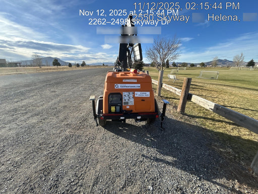 2023 Generac MLT2 Diesel, Flex Switch 120V Input, Powerzone Controller, (4) 320W LED Lights, 4kW Generator, 39.9 Gal Fuel Tank, 2" Ball, T3