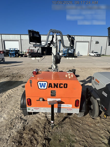 2024 Wanco WLTT-4MM4K Diesel, Deep Sea Controller, Shore Power Plug, Auto Start, (4) 350W LED Floodlights, 4kW Generator, 60 Gal Fuel Tank, 2" Ball, T3