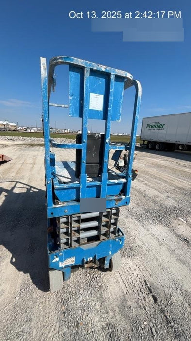 2019 Genie GS-1930 Fixed Rails with Chain Entry