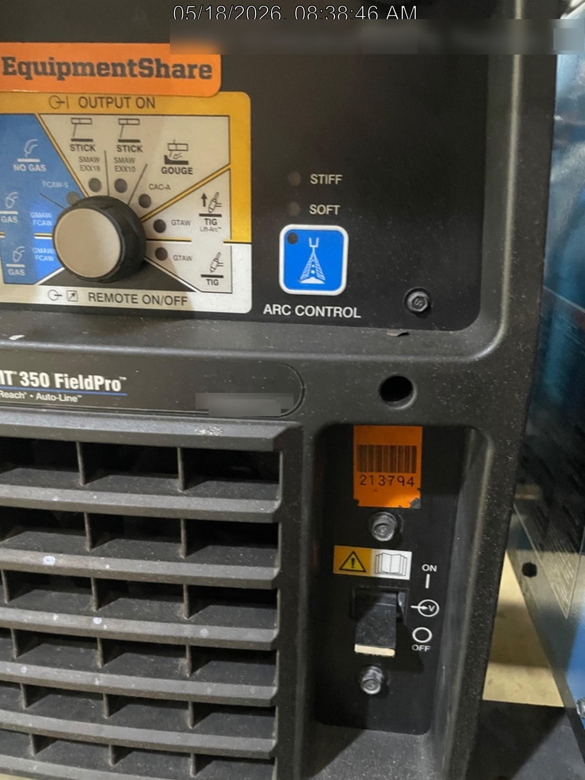 2021 MILLER ELECTRIC XMT 350
