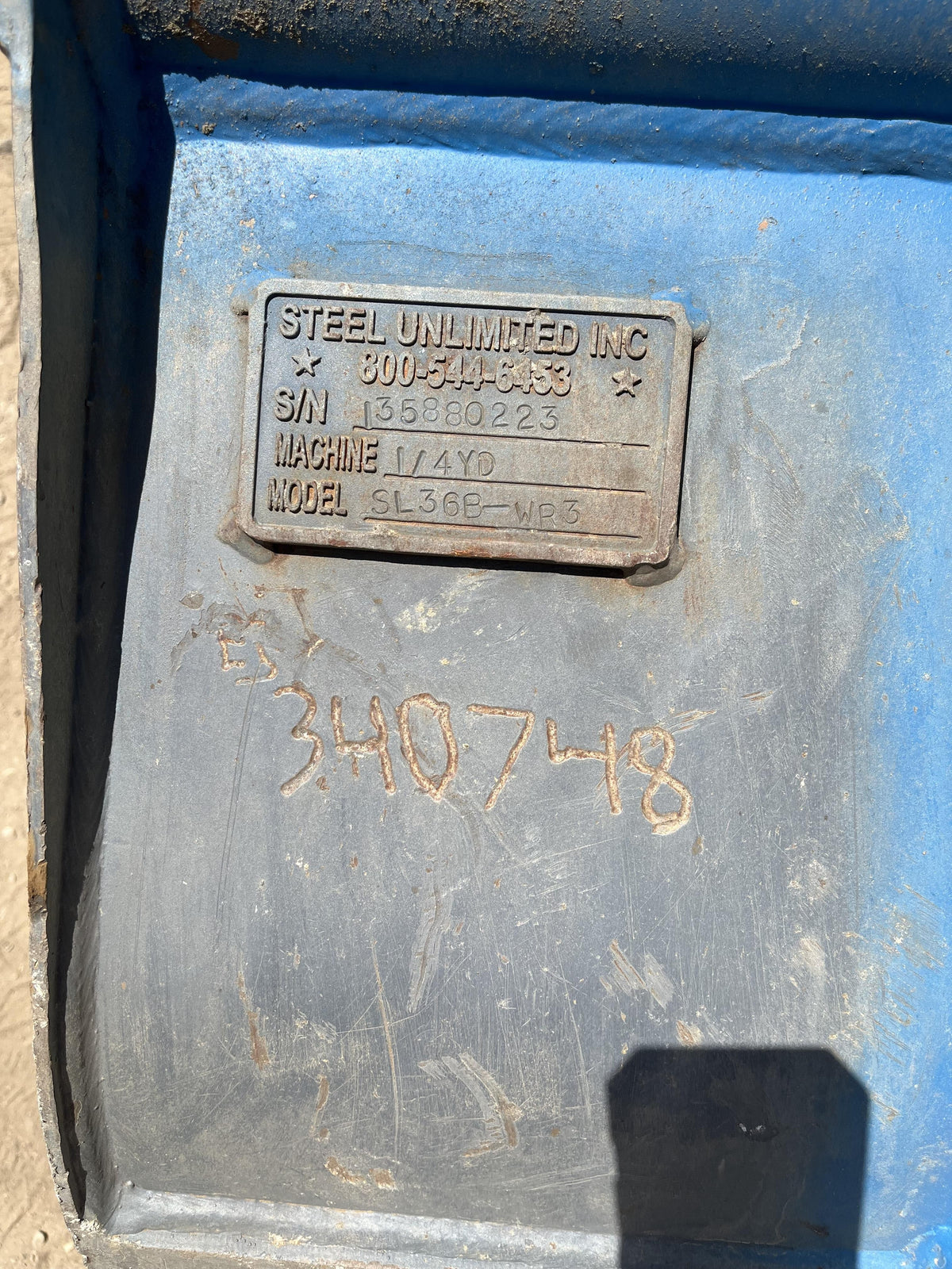 2023 STEEL UNLIMITED 36" Ditching bucket Mini Ex - Steel Unlimited