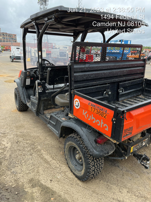 2021 Kubota RTV-X1140W-H Plastic Canopy, Windshield Acrylic Clear, LED Strobe Light, Wire Harness Kit, Back up Alarm