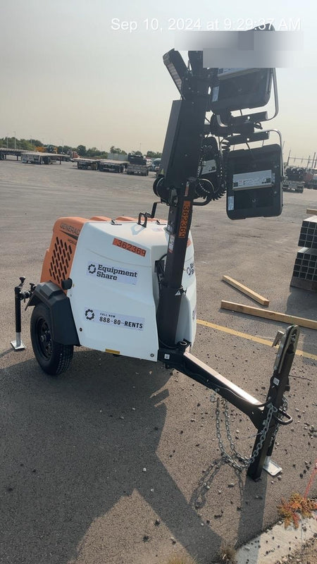 2023 Generac MLT2 Diesel, Flex Switch 120V Input, Powerzone Controller, 
(4) 320W LED Lights, 4kW Generator, 39.9 Gal Fuel Tank, 2" Ball, T3