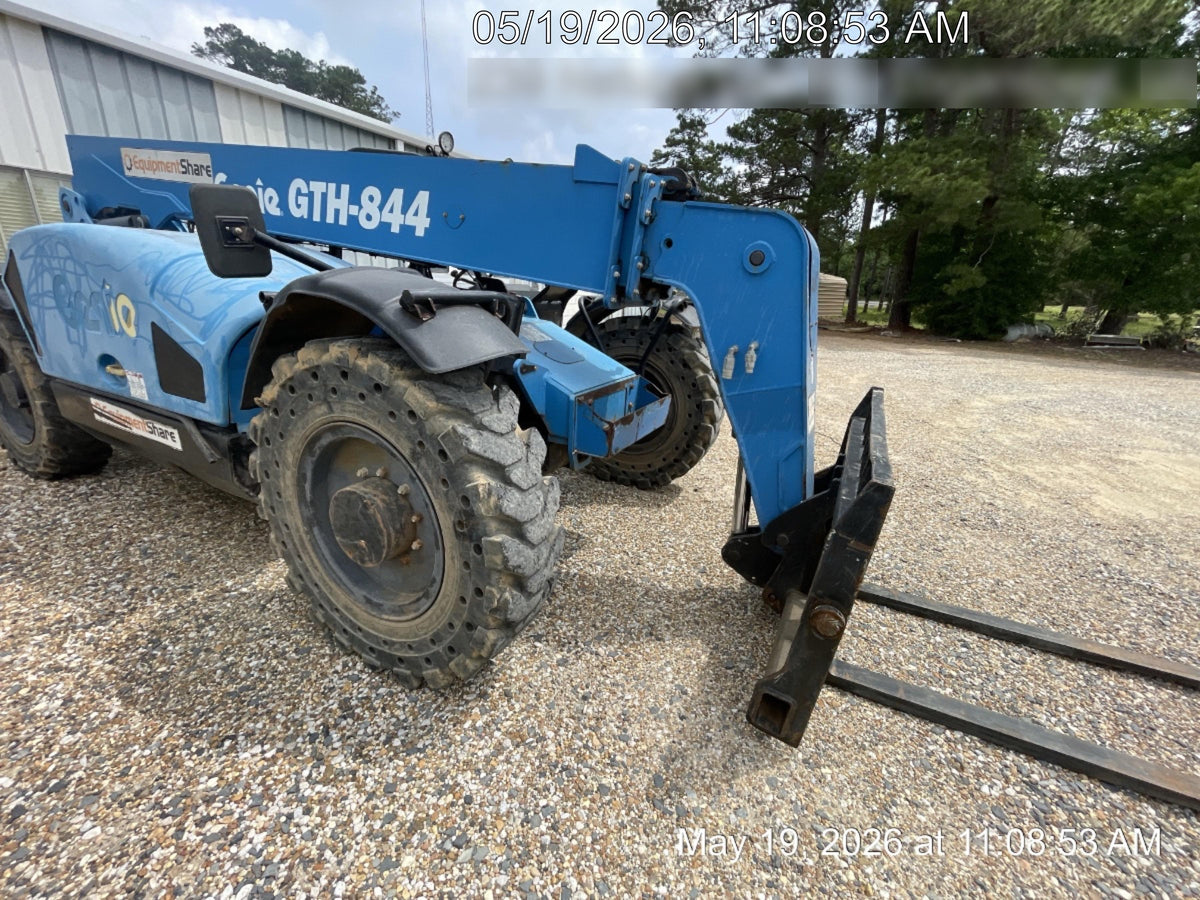 2017 Genie GTH-844 Genie GTH-844, Solid Tires, 60" carriage/forks, Open ROPS, Work Lights