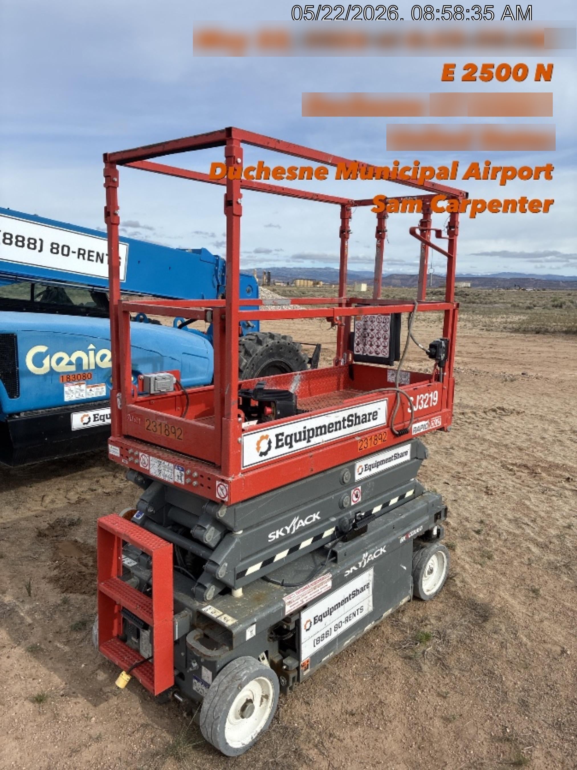 2022 SKYJACK SJ3219