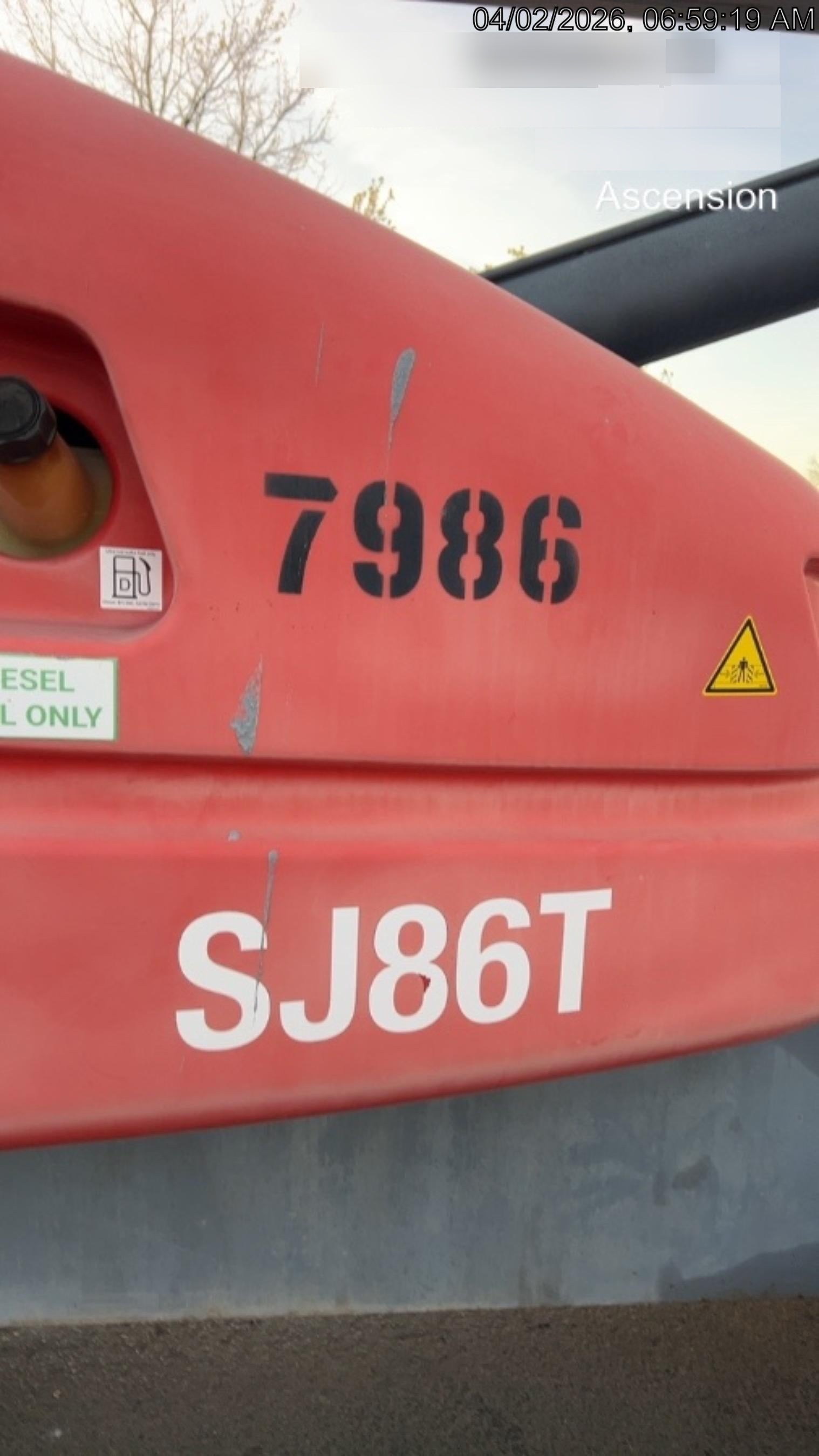 2018 SKYJACK SJ86T