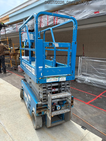 2020 Genie GS-1930 Solid Non Marking Tires, Beacon, Folding rails with half height swing gate