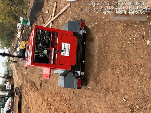 2023 Shindaiwa DGW400MDL Kubota D902 Engine, 23 HP, Dual Op Welder, Wire, Arc, Droop Stick, Tig, and CC Stick Functionality, Simulphase, 3 Phase and 1 Phase Gen Output, Single Axle NB Trlr, Slr Trckl Chrg 12V 12W, Fire Ext