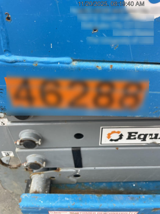 2019 Genie GS-1930 Fixed rails with chain Entry