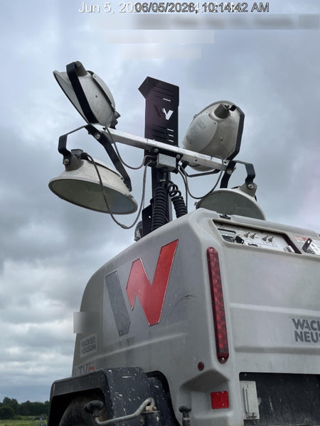 2018 Wacker Neuson LTV6L-MH Wacker Neuson LTV6L Mobile Light Tower w/Fuel Level Sensor Installed