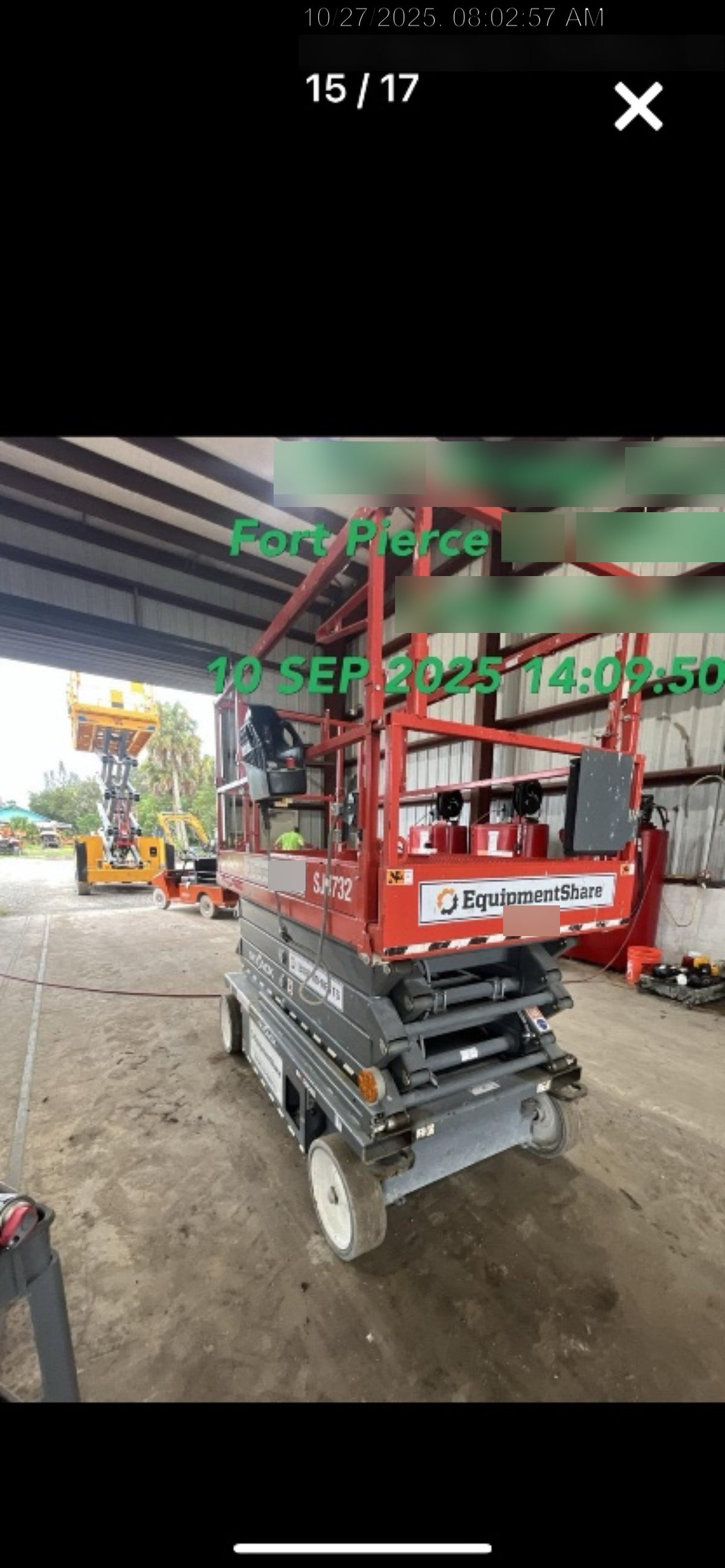 2022 SKYJACK SJ4732