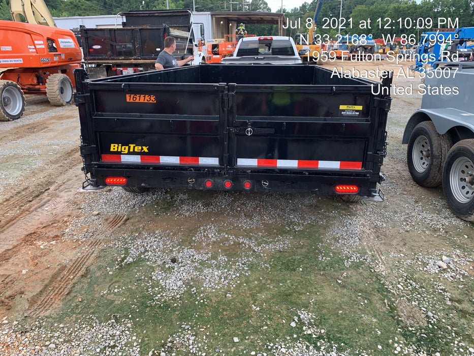 2021 BIG TEX TRAILER 14LP-14BK6SIRPD