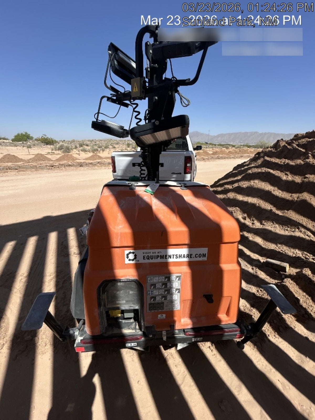 2024 Generac MLT2 Diesel, Flex Switch 120V Input, Powerzone Controller, 
(4) 320W LED Lights, 4kW Generator, 39.9 Gal Fuel Tank, 2" Ball, T3