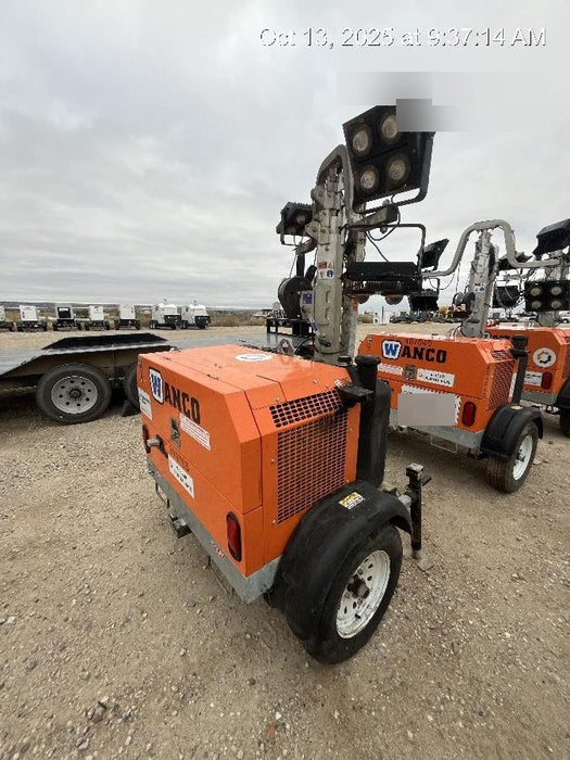 2024 Wanco WLTT-4MM4K Diesel, Deep Sea Controller, Shore Power Plug, Auto Start, (4) 350W LED Floodlights, 4kW Generator, 60 Gal Fuel Tank, 2" Ball, T3