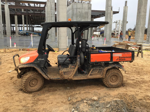2019 Kubota RTV-X1140W-H 4wd Utility Cart, 4 Seat, Diesel, LED Strobe, Windshield Tempered Glass, Plastic Canopy, Wire Harness Kit, Backup Alarm