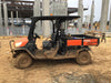 2019 Kubota RTV-X1140W-H 4wd Utility Cart, 4 Seat, Diesel, LED Strobe, Windshield Tempered Glass, Plastic Canopy, Wire Harness Kit, Backup Alarm
