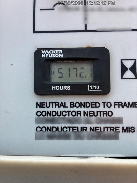 2018 Wacker Neuson LTV6L-MH Wacker Neuson LTV6L Mobile Light Tower w/Fuel Level Sensor Installed